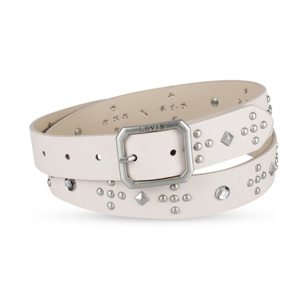 Levi's Women's Western Studded Faux-Leather Belt - Picture 6 of 6